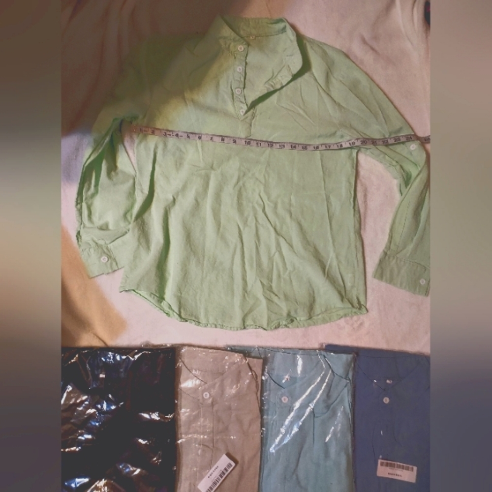 Lot of 5 linen shirts sz M
